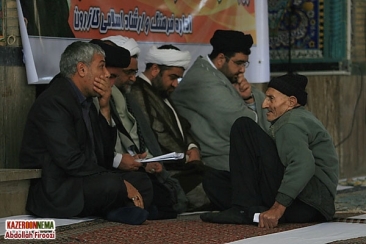 در حاشیه مراسم نه دی در کازرون/عبدالله فیروزی