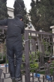 تمامی درب های استانداری فارس قفل زده شد + عکس