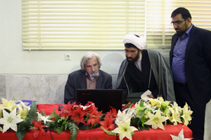 رونمايي از کتابخانه و نگارخانه كازرون نما