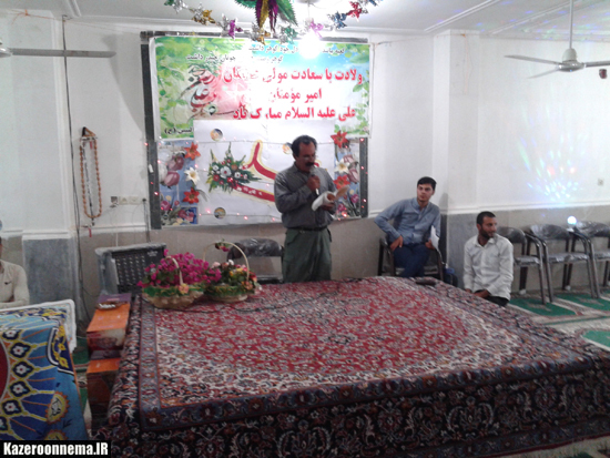جشن بزرگ ميلاد امام علي (ع) در شهر نودان برگزار گرديد + عكس
