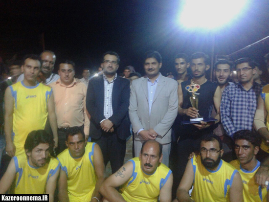 قهرمان مسابقات والیبال جام رمضان بخش جره و بالاده مشخص شد