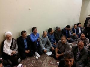 عکس: دیدار فعالان اقتصادی کازرون با آیت الله ایمانی