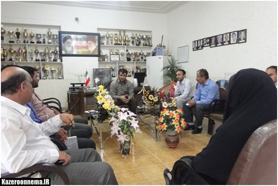 پنجمین جلسه اداری اداره ورزش و جوانان شهرستان کازرون برگزار شد.