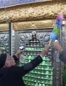 کاروان سفیران نور، حرم امامزاده سید حسین (ع) کازرون را غبار روبی کرد