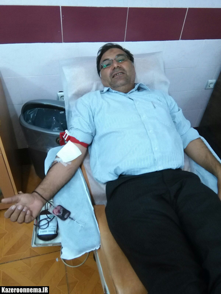 اهداي خون به مناسبت روز كوهنورد