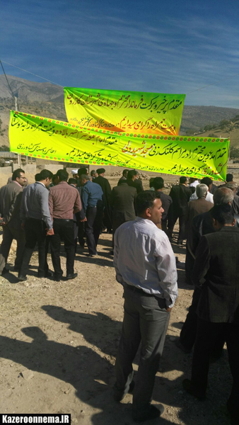 کلنگ زنی احداث مسجد روستای محروم کشاورزی انجام شد