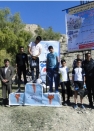 مسابقات دوچرخه سواری شهرستان کازرون برگزار شد.