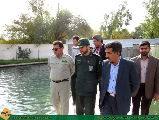افتتاح مرکز توسعه و تحقیقات آبزیان و طیور در اردوگاه 1100 شهید