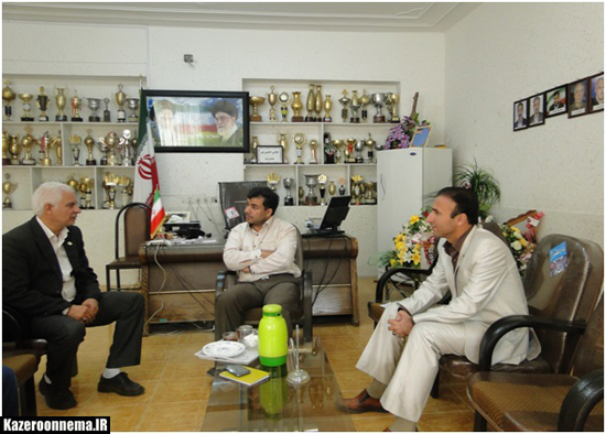 حضور مشاور ارشد مدیرکل ورزش و جوانان فارس در کازرون