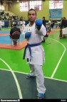 مدال برنز مسابقات بین المللی بر گردن کاراته کای کازرون