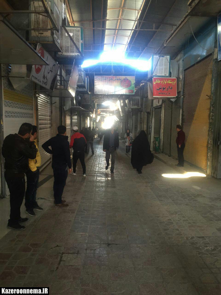 کسبه بازار امام خمینی در اعتراض به حکم دادستانی اعتصاب کردند