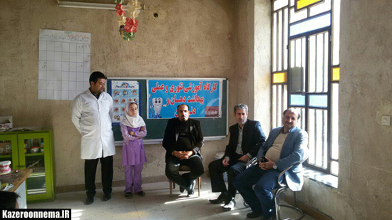 خدمات داندنپزشکی در مدارس قائمیه صورت می گیرد + عکس