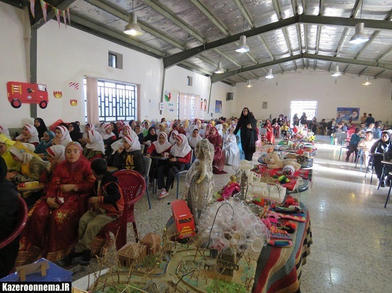 جشنواره گلستان خوانی دانش آموزان منطقه کوهمره نودان برگزار شد