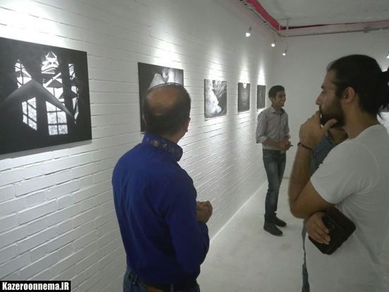 نمایشگاه آثار برگزیده جشنواره عکس اُشم در کازرون گشایش یافت