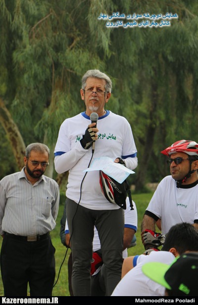 همایش دوچرخه سواری همگانی بهار در کازرون برگزار شد+عکس
