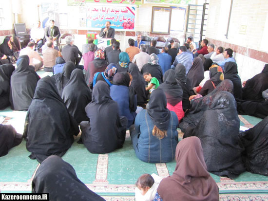 مراسم هفته پیوند در آموزشگاه شهید عروجی قائمیه برگزار شد