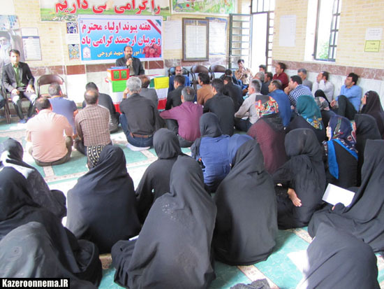 مراسم هفته پیوند در آموزشگاه شهید عروجی قائمیه برگزار شد