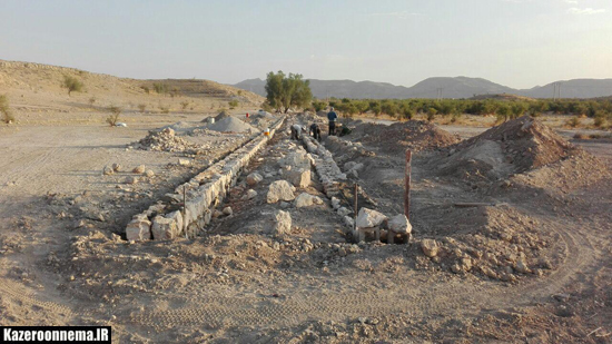 احداث مسیر گردشگری در نرگس زاربخش بالاده شهرستان کازرون