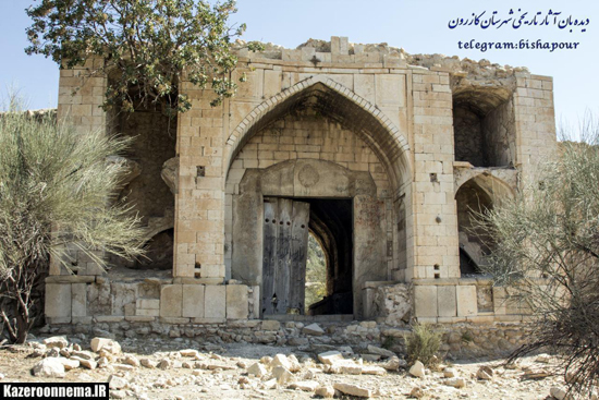 کاروانسرای قاجاری میان کتل در شهرستان کازرون مرمت می شود