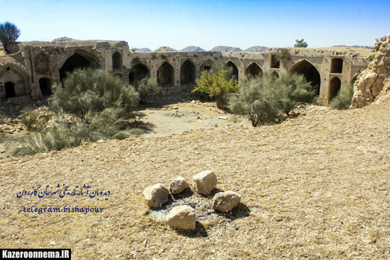 کاروانسرای قاجاری میان کتل در شهرستان کازرون مرمت می شود