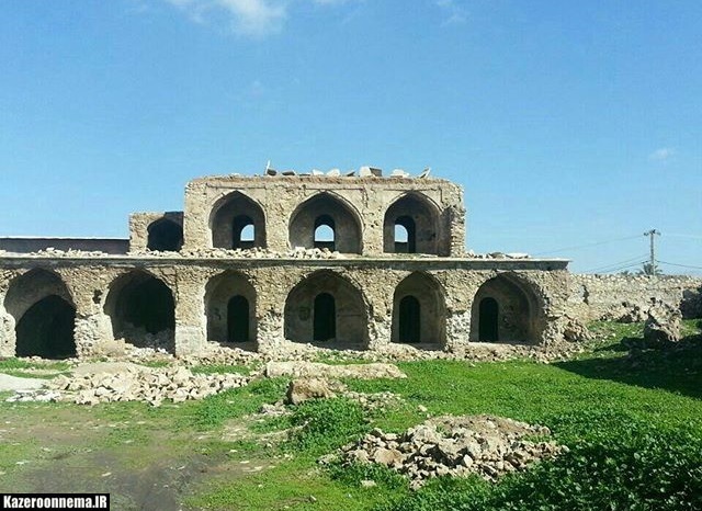 مرحله چهارم مرمت کاروانسرای تاریخی کنارتخته با اعتبار400 میلیون ریال آغاز می شود