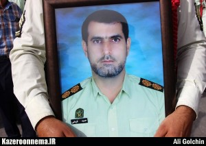 گزارش تصویری: تشییع پیکر سرهنگ دوم شهید حمید قربانی