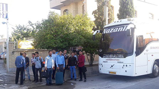 اعزام 12 نفر از دانشجویان نخبه تحت حمایت به سفر زیارتی مشهدمقدس