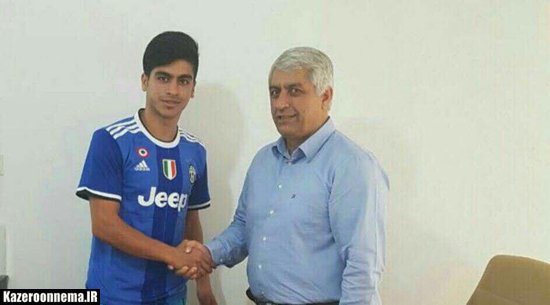 فوتبالیست جوان کمارجی به تیم دسته اولی برق شیراز پیوست.