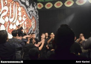 مراسم عزاداری فاطمیه اول 1397 هیات فاطمیون