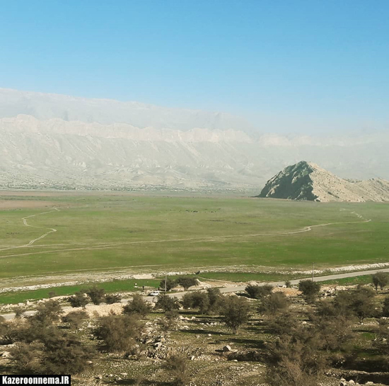 نوروز سبز، با طراوت و رویایی کازرون با طعم تلخ سیل، آب گرفتگی و تندباد