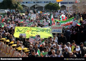 راهپیمایی 22 بهمن 1398کازرون