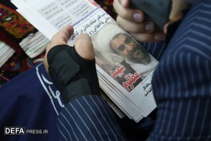 گزارش خبرگزاری دفاع مقدس از مراسم ختم امام جمعه شهید کازرون در تهران
