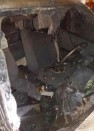 آتش سوزی خودروی سواری در حوالی عسکر آباد