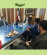 جلسه مشترک نماینده دانشگاه تهران و انجمن میراث پریشان با دکتر عباسی دوانی نماینده کازرون