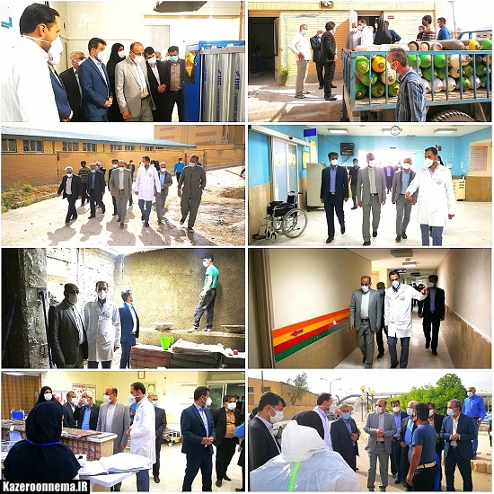 گلایه فرماندار ویژه کازرون از تاخیر دانشگاه علوم پزشکی شیراز در نصب دستگاه اکسیزن ساز