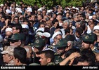 در حاشیه تشییع پیکر امام جمعه شهید کازرون
