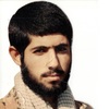 سید کرامت حسینی با لباس رزم