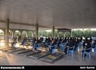 غبارروبی، گلباران قبور شهدا و برگزاری محفل انس توسط دانش آموزان انجمن اسلامی
