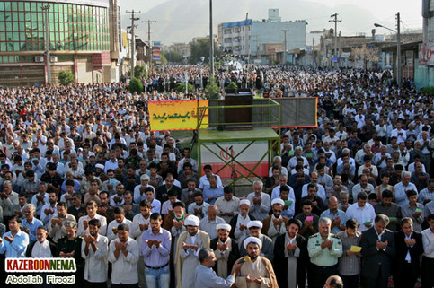 کازرون در عید فطر
