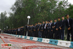 مراسم استقبال از دانش آموزان قرآني در كازرون